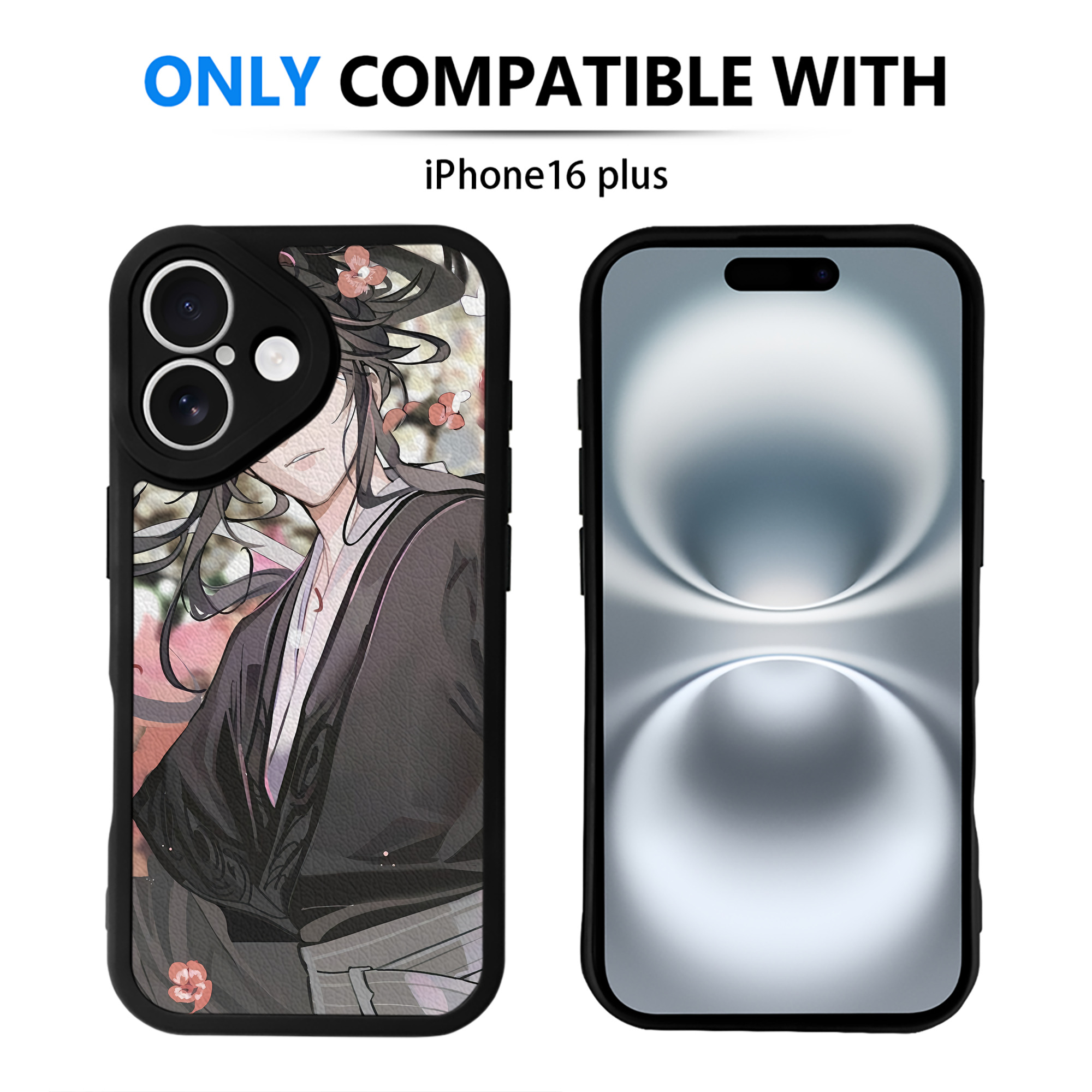（画像用） 刀剣乱舞 Touken Ranbu 【iPhone 16シリーズ対応】シリコンスマホケース（レザー調） 材質：シリコン